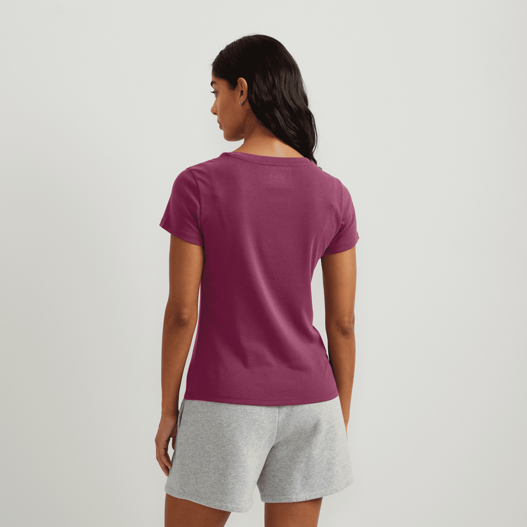 Women's Everyday Short-Sleeve V-Neck T-Shirt