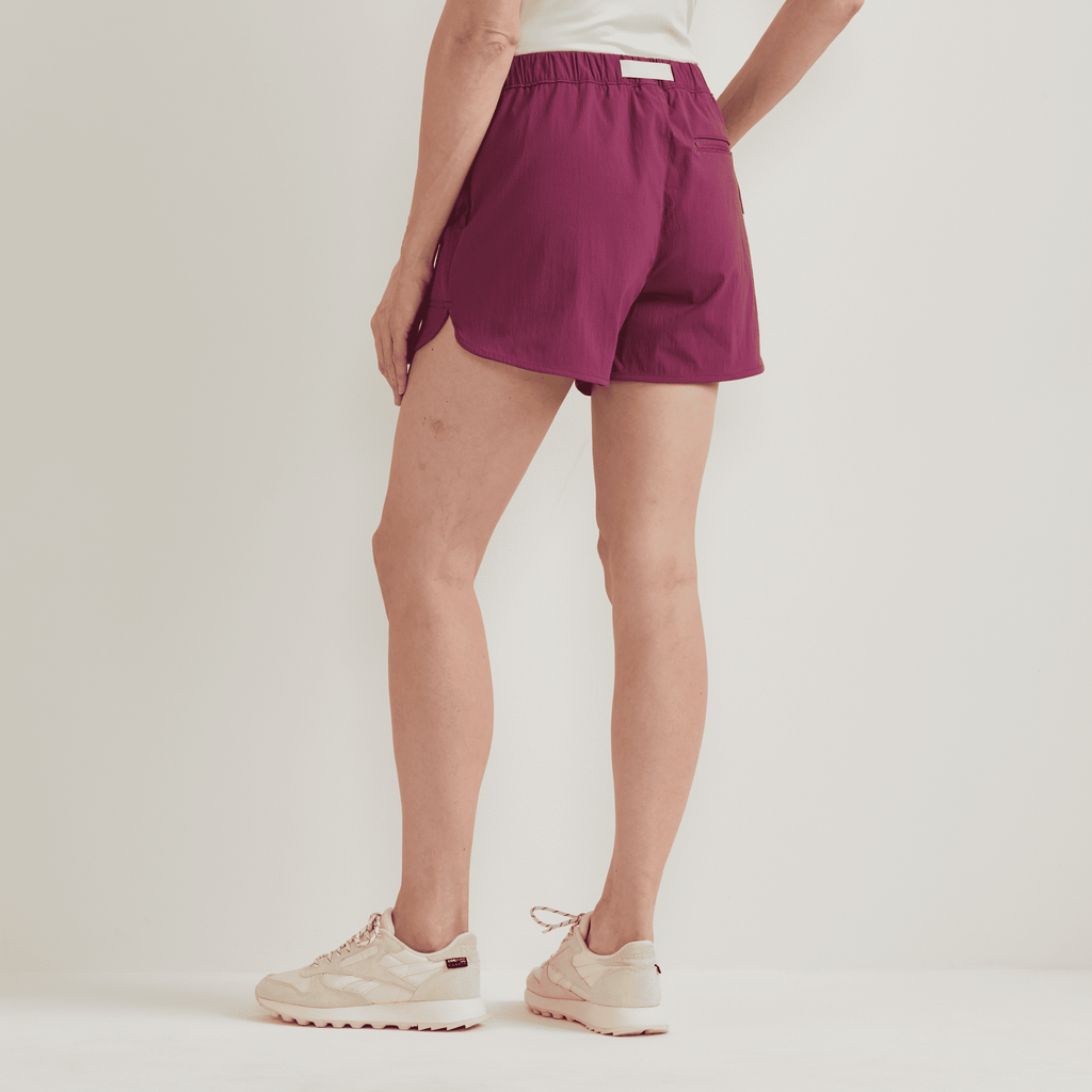 Women's Belted Ripstop Shorts