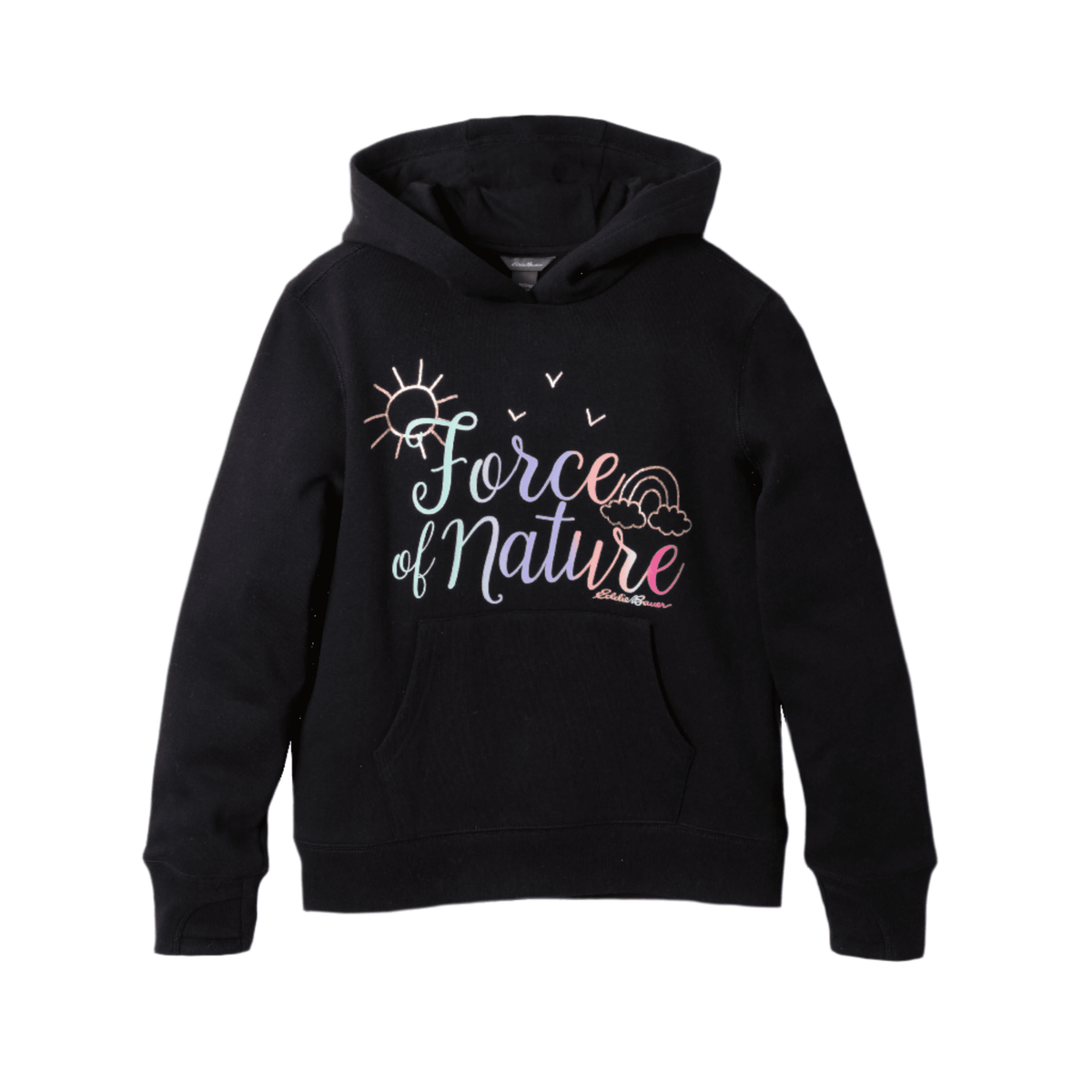 Girls Graphic Camp Fleece Hoodie