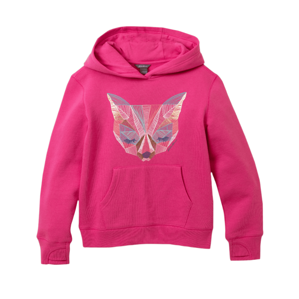 Girls Graphic Camp Fleece Hoodie