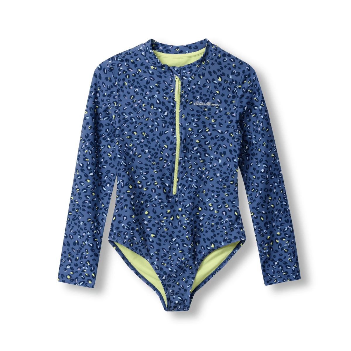 Girls Sea Spray Ls One Piece Swimsuit