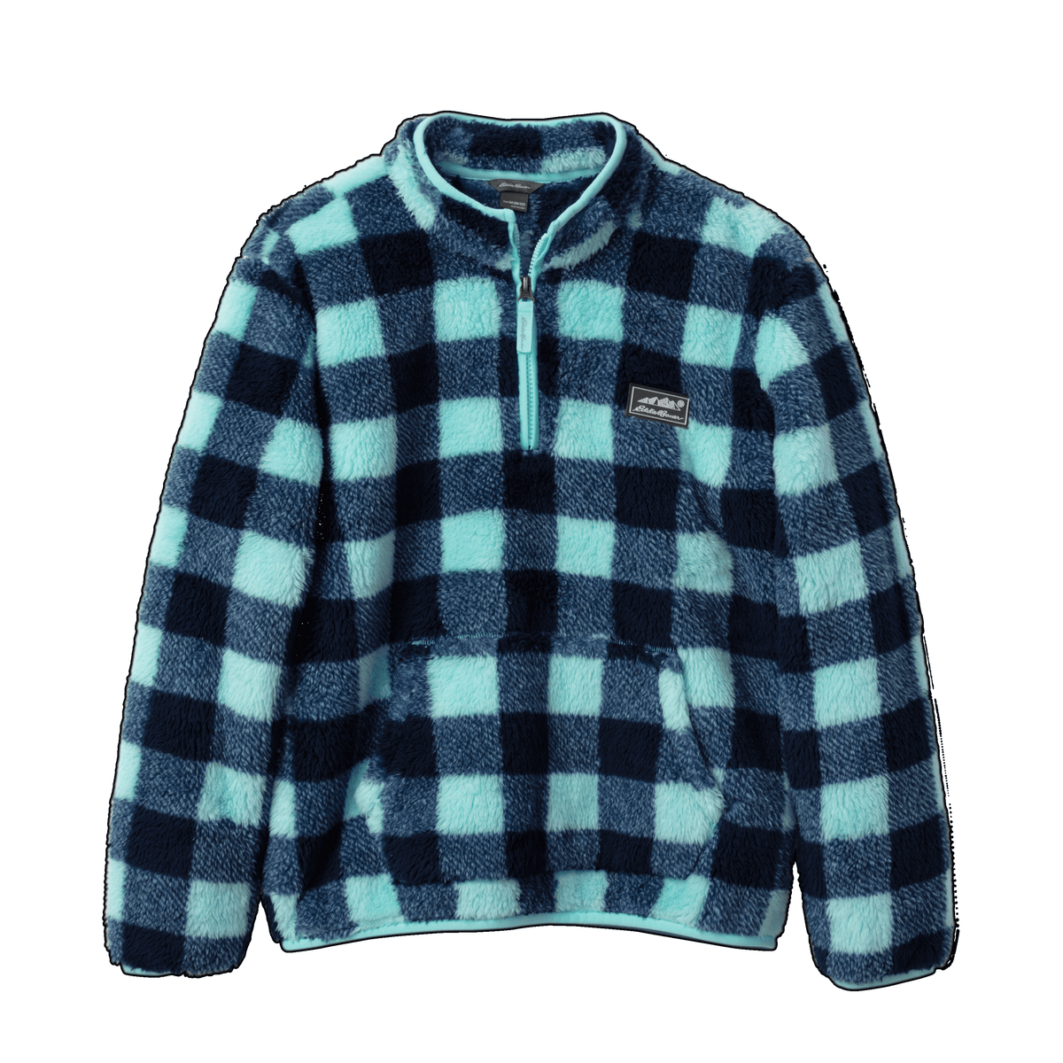 Kids Quest Fleece Plush 1/4-Zip Jacket – Print