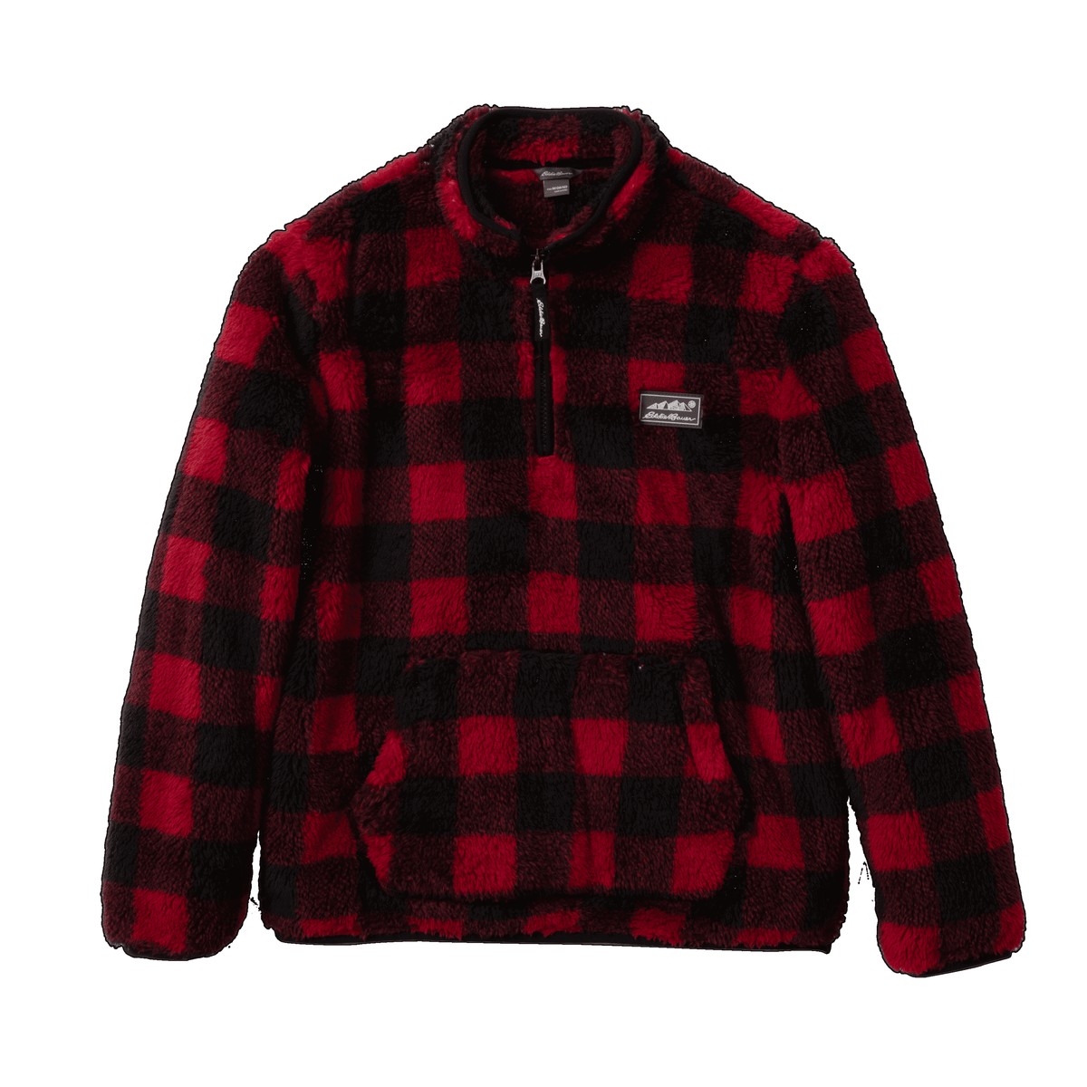 Kids Quest Fleece Plush 1/4-Zip Jacket – Print
