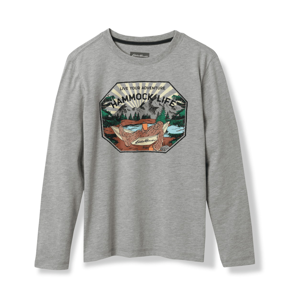 Boys Graphic Long-Sleeve T-Shirt
