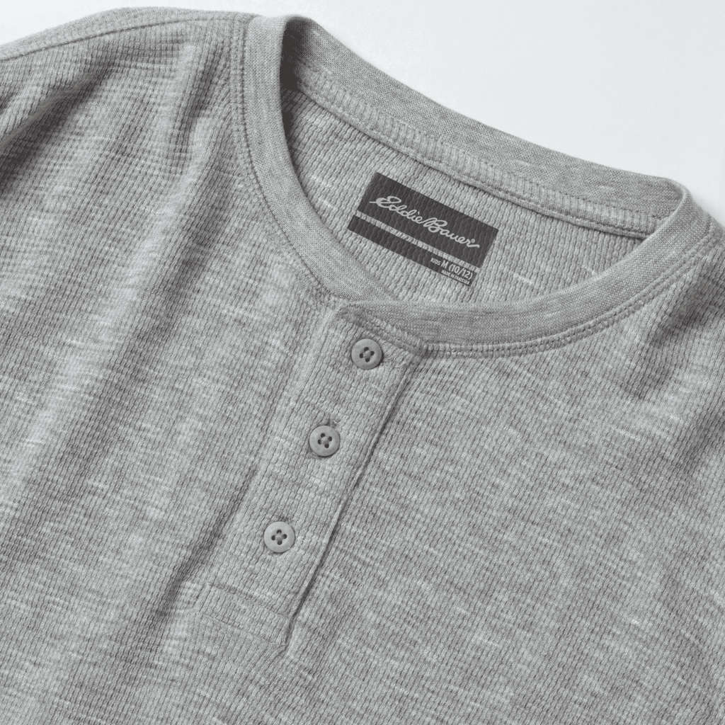 Boys Eddies Favorite Thermal Henley