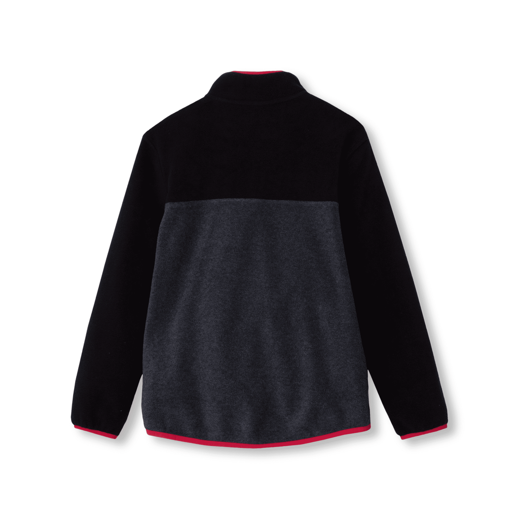 Boys Quest Fleece Snap Neck