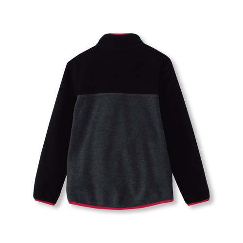 Boys Quest Fleece Snap Neck