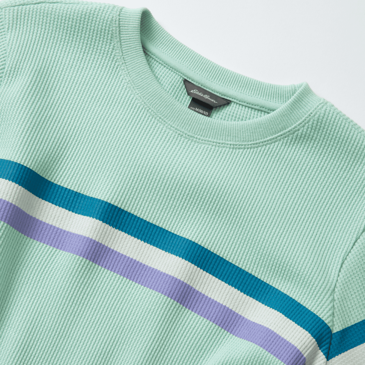 Girls Myriad Thermal Stripe Long-Sleeve T-Shirt