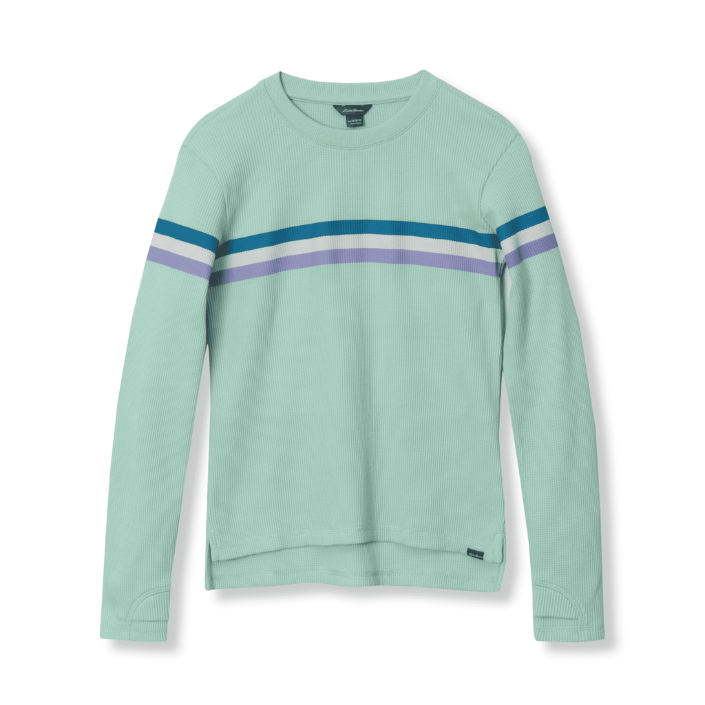 Girls Myriad Thermal Stripe Long-Sleeve T-Shirt