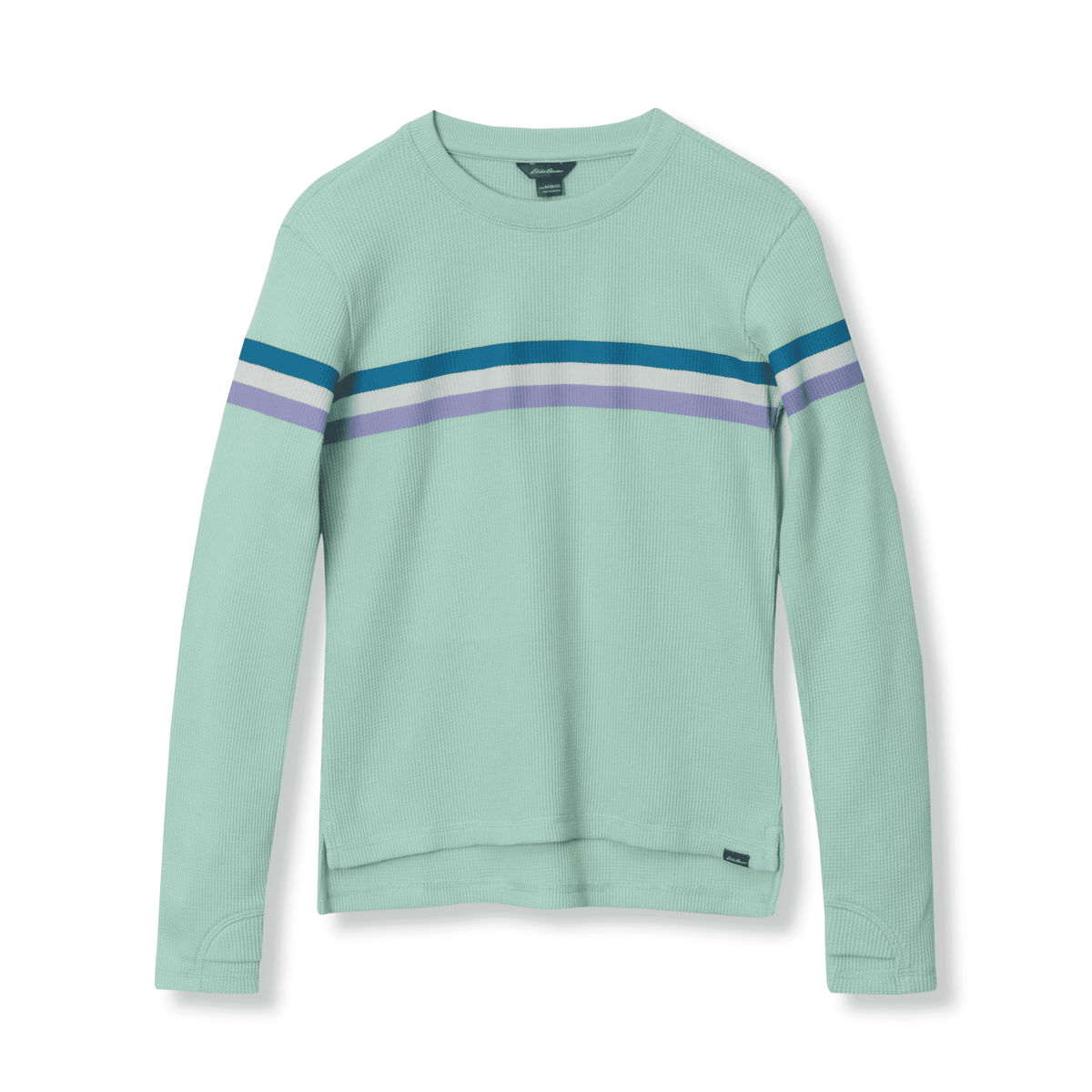 Girls Myriad Thermal Stripe Long-Sleeve T-Shirt