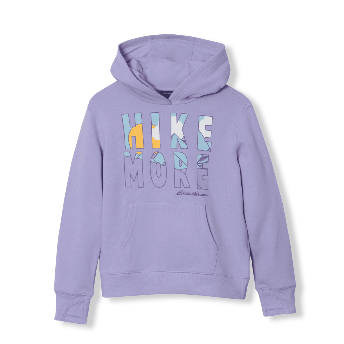 Girls Graphic Camp Fleece Hoodie