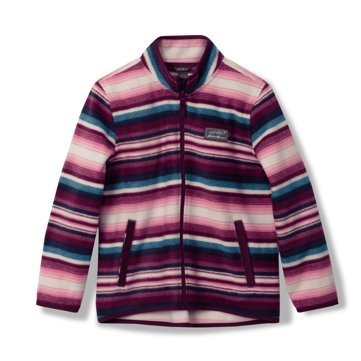 Girls Quest Fleece Full Zip Jacket – Print
