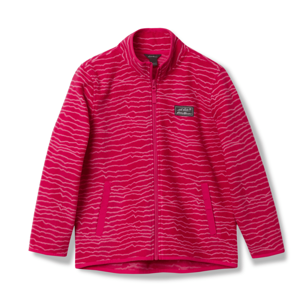 Girls Quest Fleece Full Zip Jacket – Print