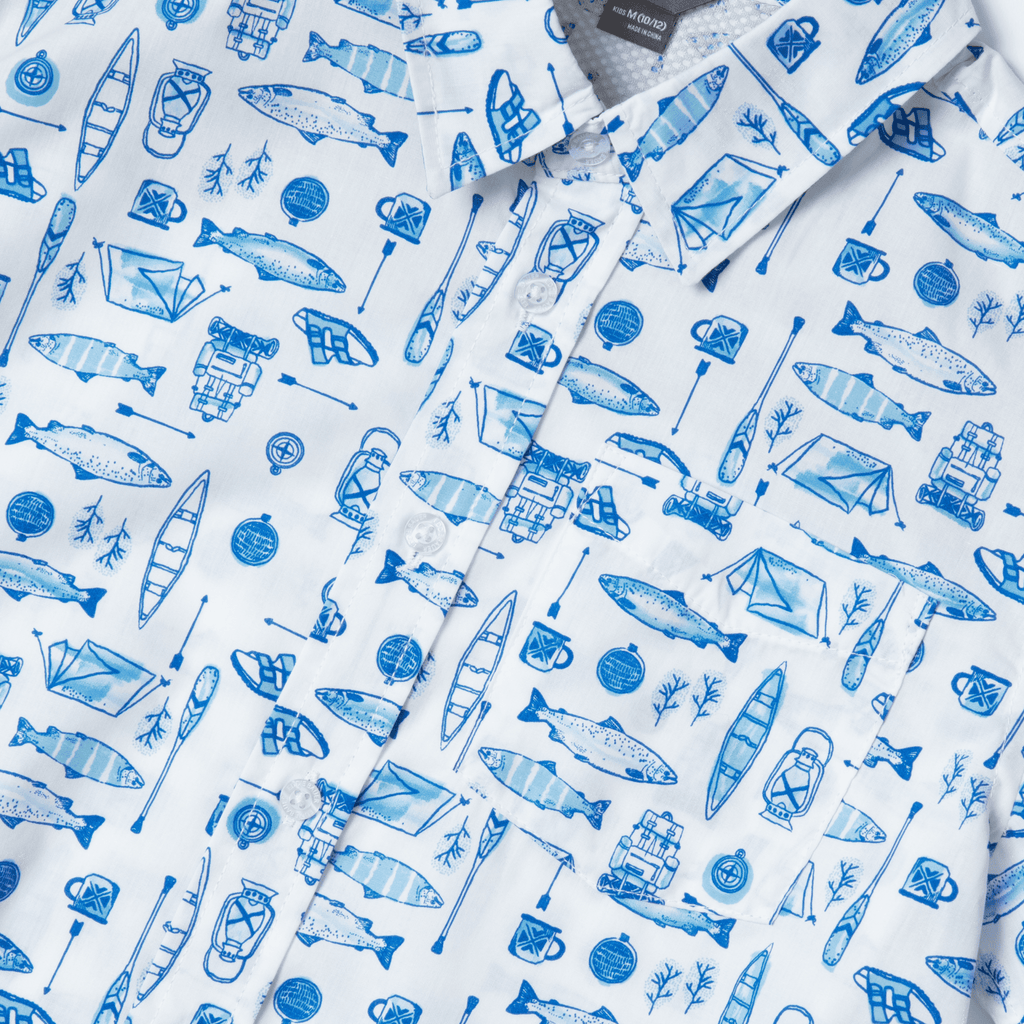 Boys Short-Sleeve On The Go Poplin Shirt