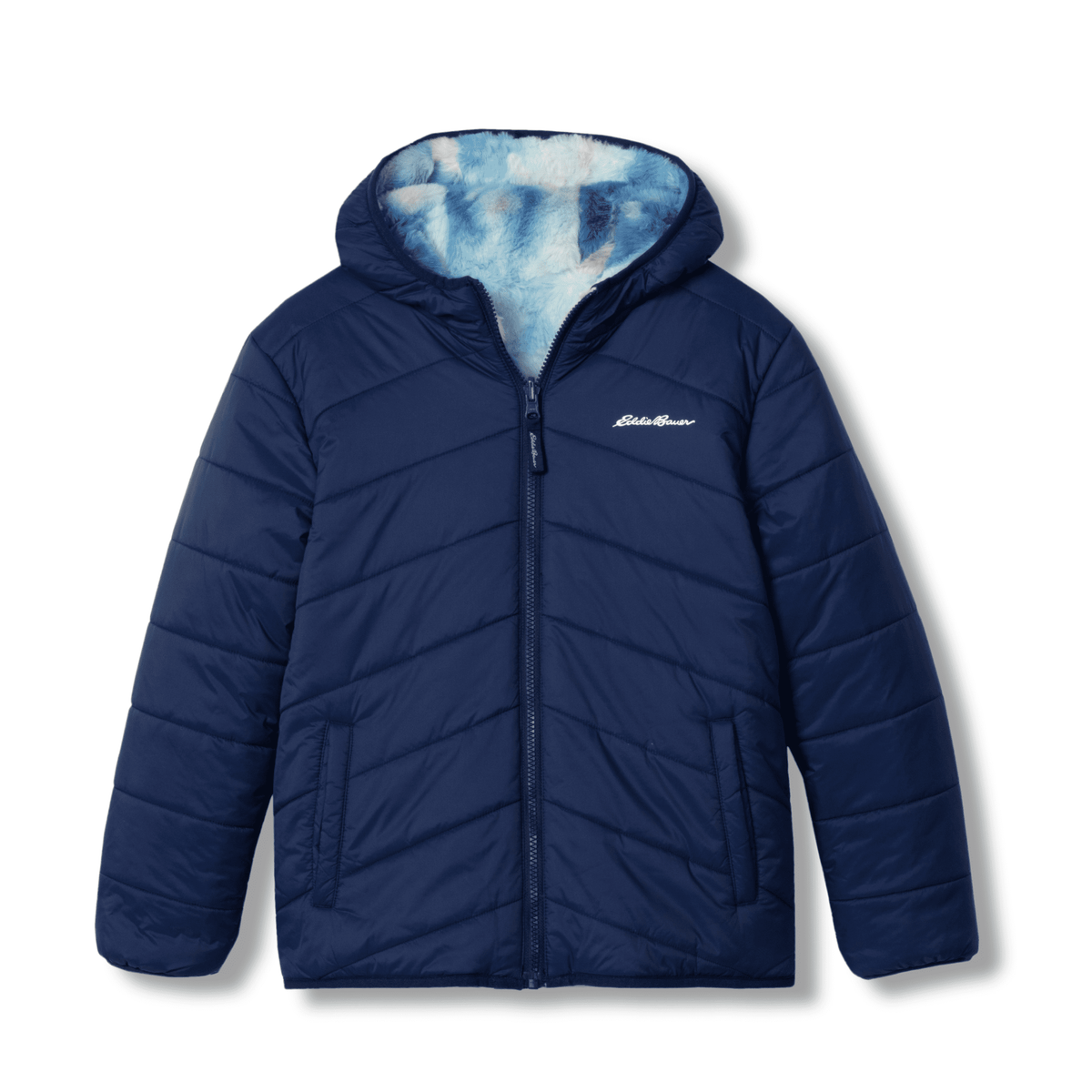 Girls Deer Harbor Reversible Hooded Jacket