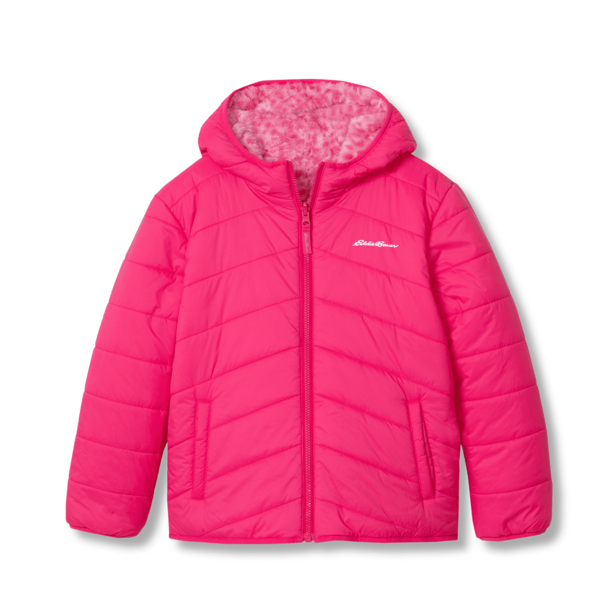 Girls Deer Harbor Reversible Hooded Jacket