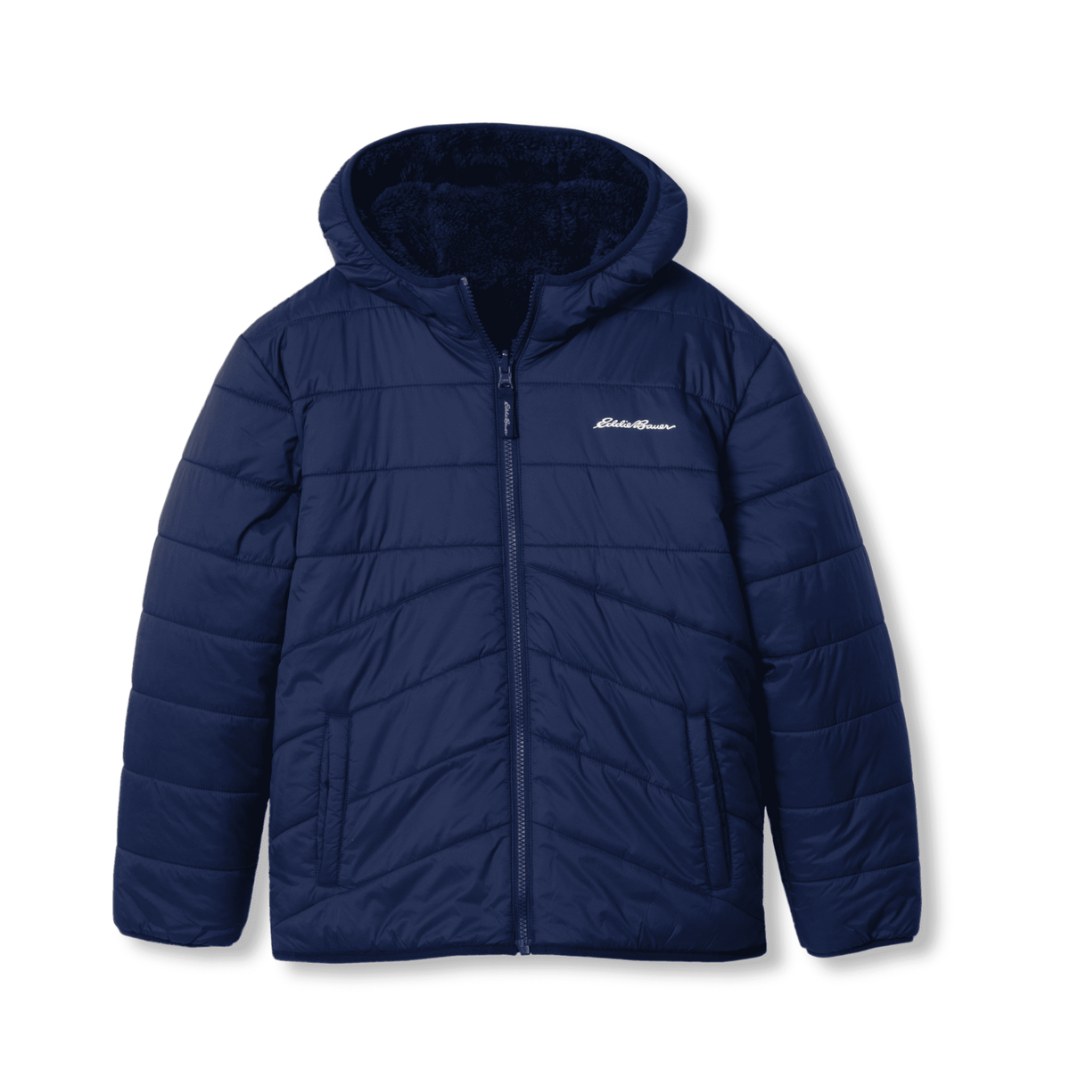 Boys Deer Harbor Reversible Hooded Jacket