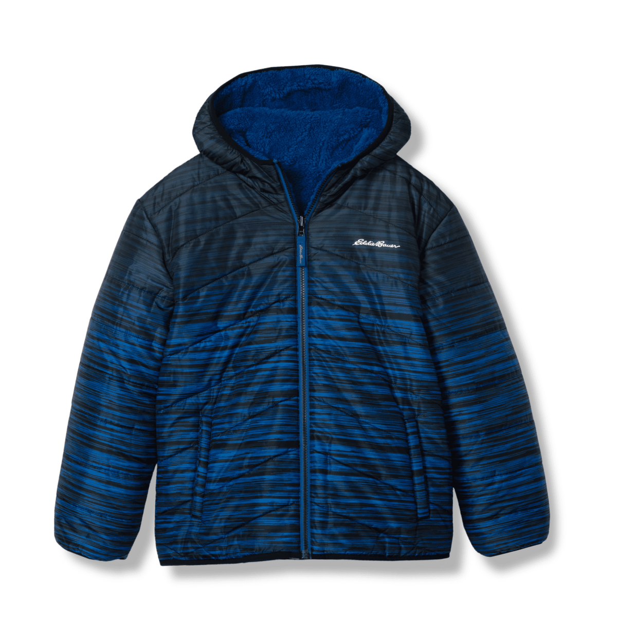 Boys Deer Harbor Reversible Hooded Jacket