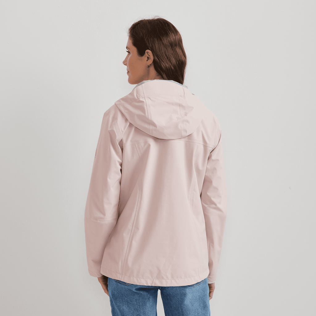 Women's Cloud Cap 3L Waterproof Stretch Hooded Rain Jacket