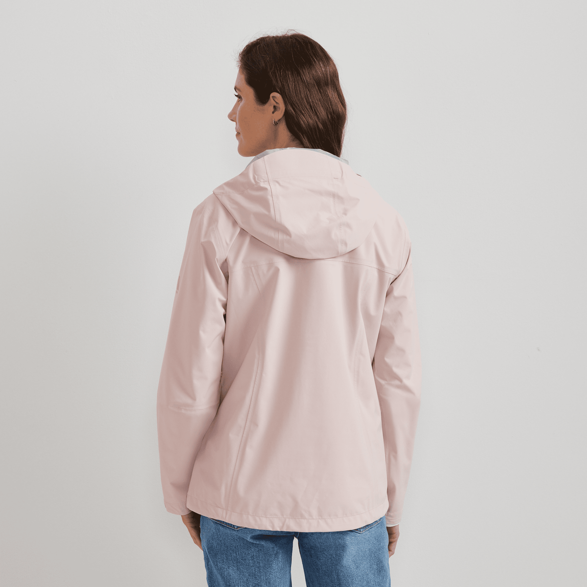 Women's Cloud Cap 3L Waterproof Stretch Hooded Rain Jacket