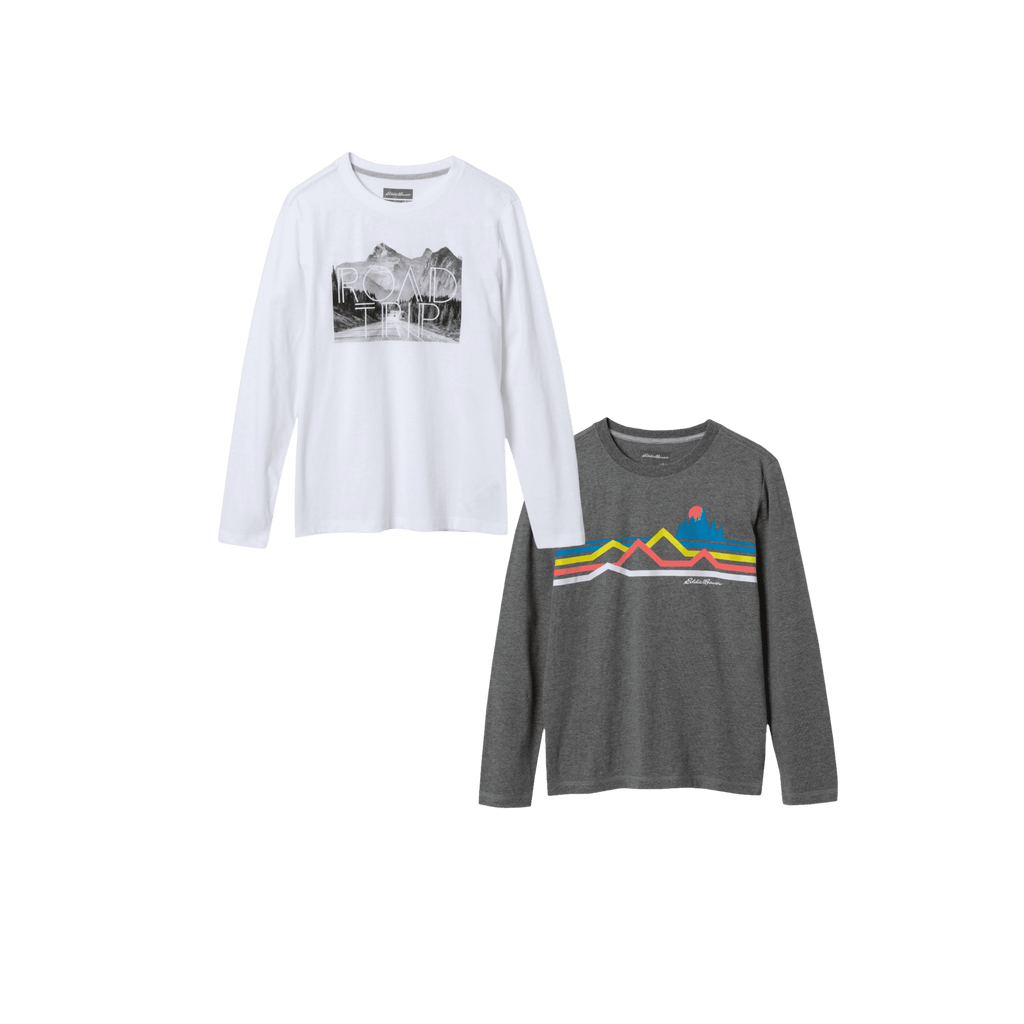 Boys Graphic Long-Sleeve T-Shirt – 2 Pack