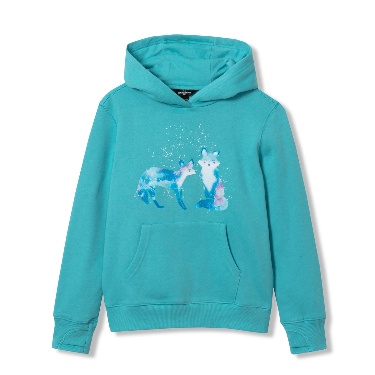 Girls Camp Fleece Graphic Hoodie