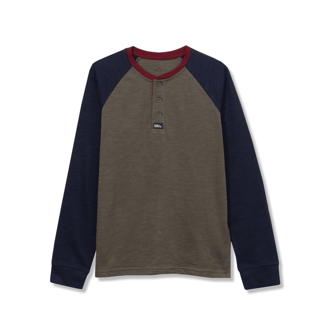 Boys Basin Henley Shirt