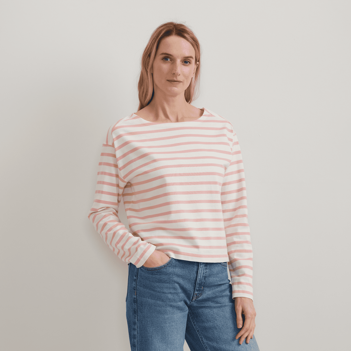 Women's Sailor Bateau Neck T-Shirt