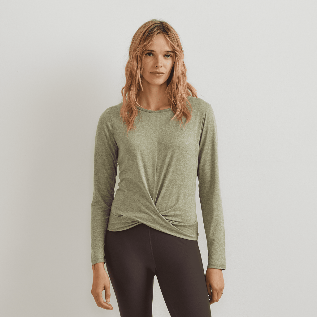 Women's Surreal Wrap-Front Travel T-Shirt