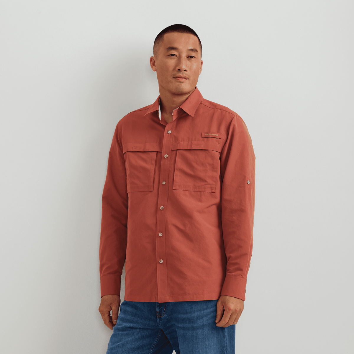 Men's Rainier Long-Sleeve Ripstop Shirt