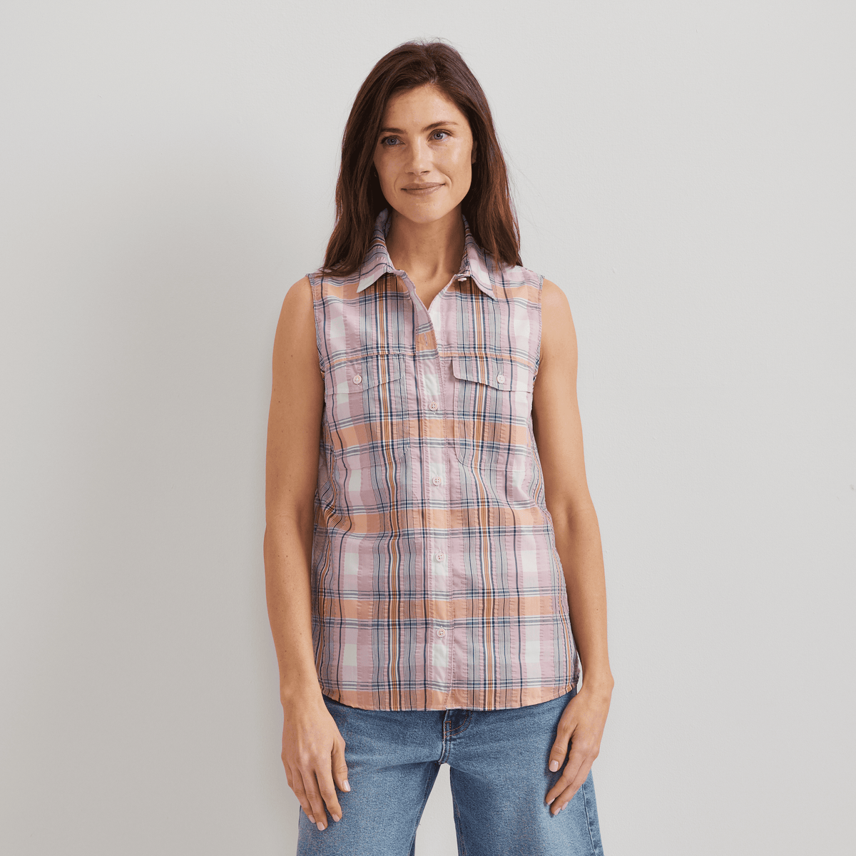 Women's Mountain 3.0 Sleeveless Shirt – Print