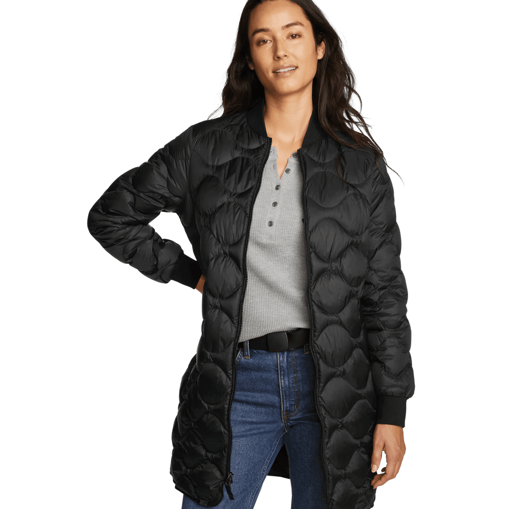 Women's Shaw Long Down Bomber Jacket