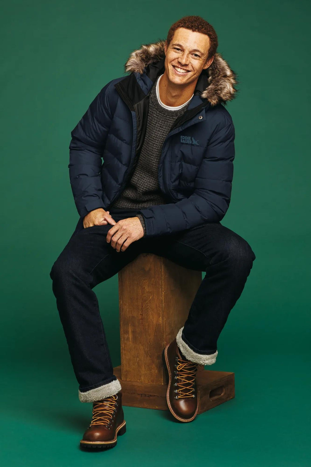 Men's Boundary Pass Down Hooded Parka