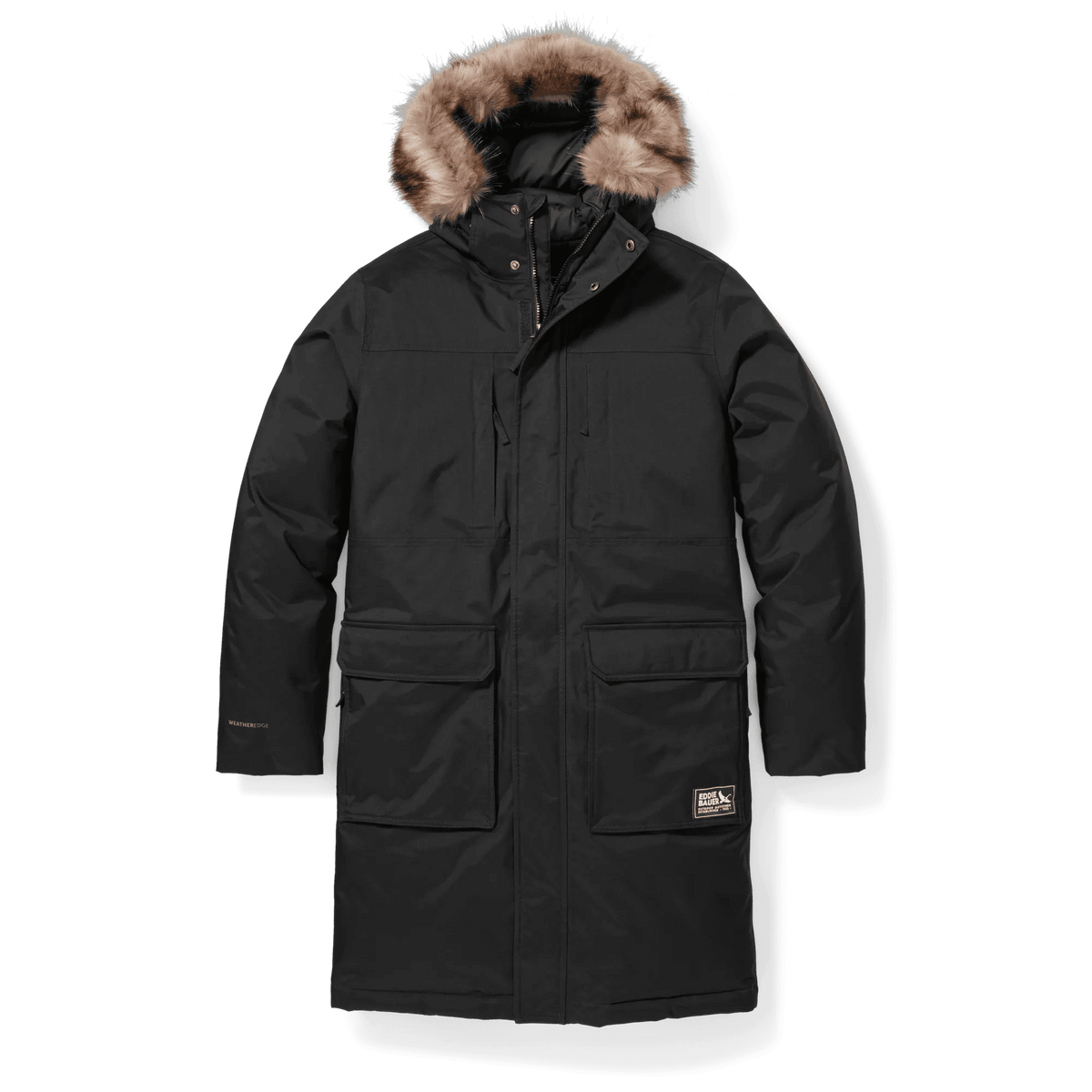 Men's Superior Down Waterproof Hooded Stadium Coat