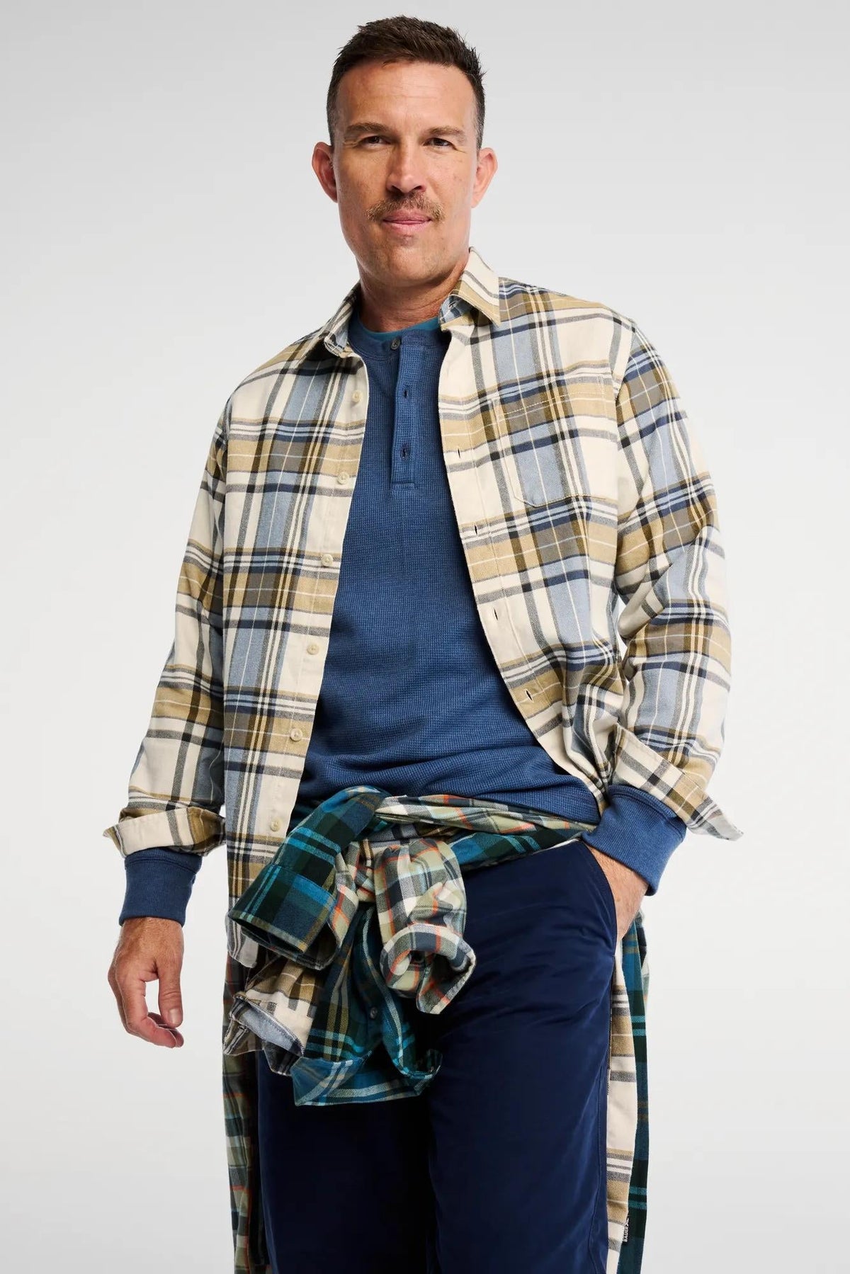 Men's Eddie's Favorite Flannel Relaxed Fit Shirt – Plaid