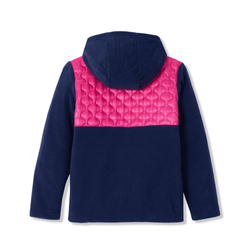 Kids Quest Fleece Mixed Media Hooded Jacket