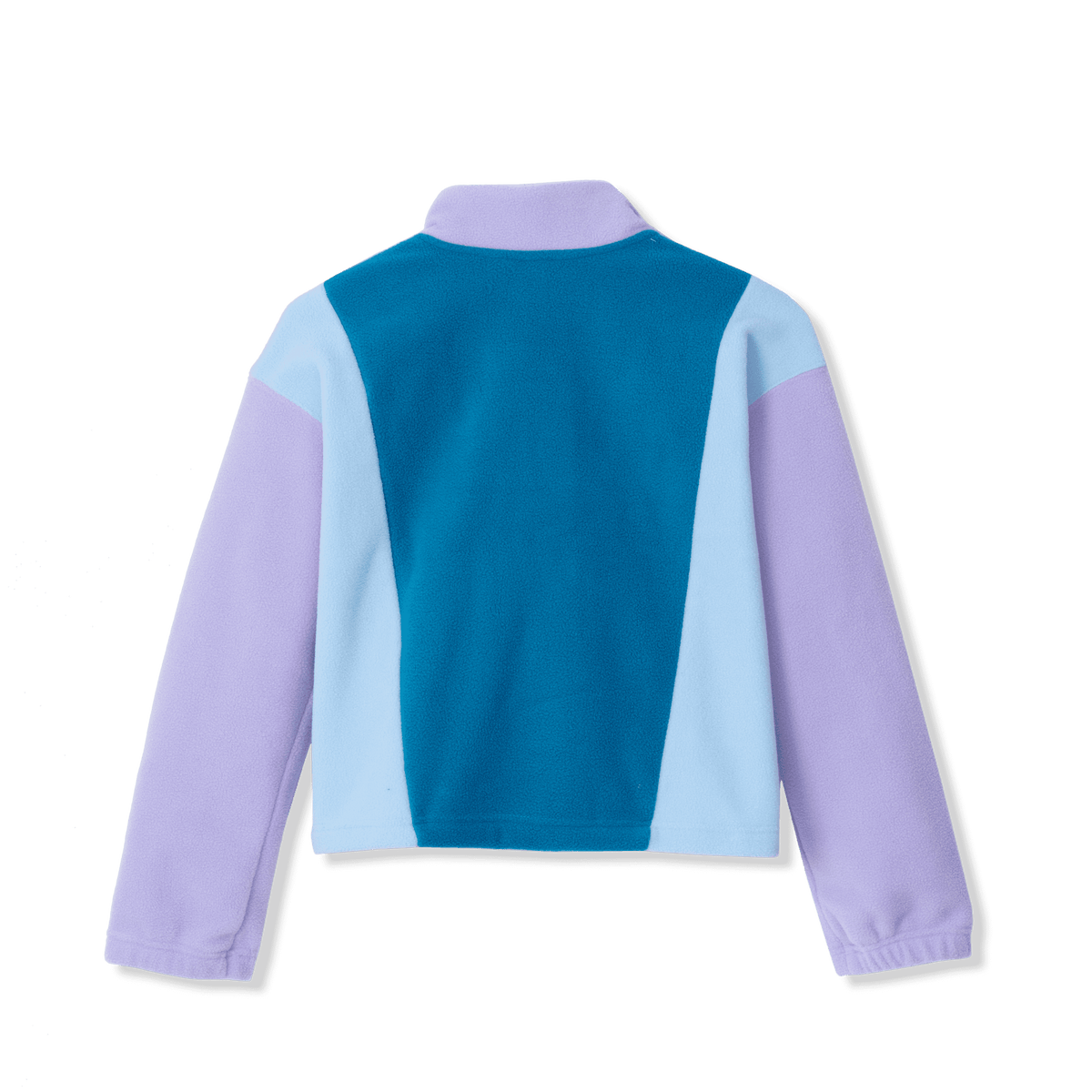 Girls Quest Fleece Colorblock Full Zip Jacket