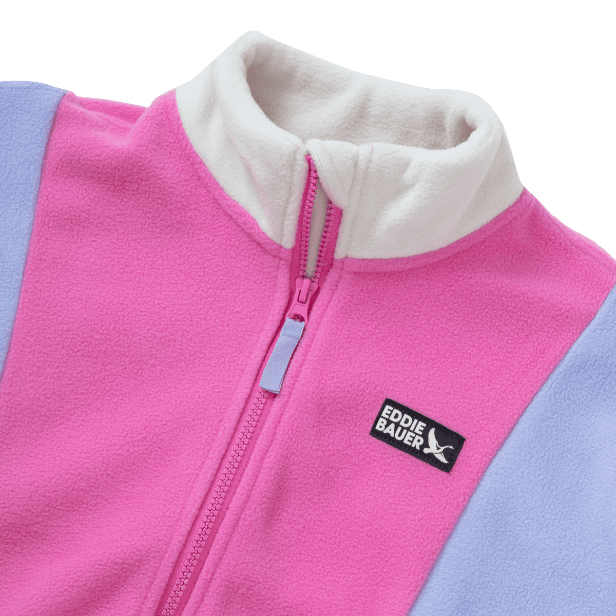 Girls Quest Fleece Colorblock Full Zip Jacket