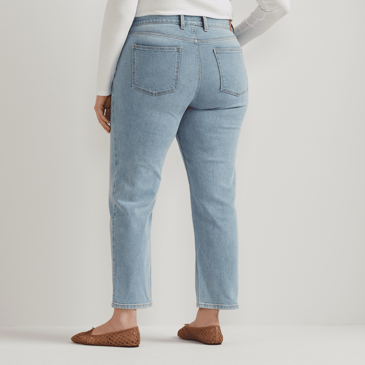 Women's Authentic High-Rise Straight Leg Jeans