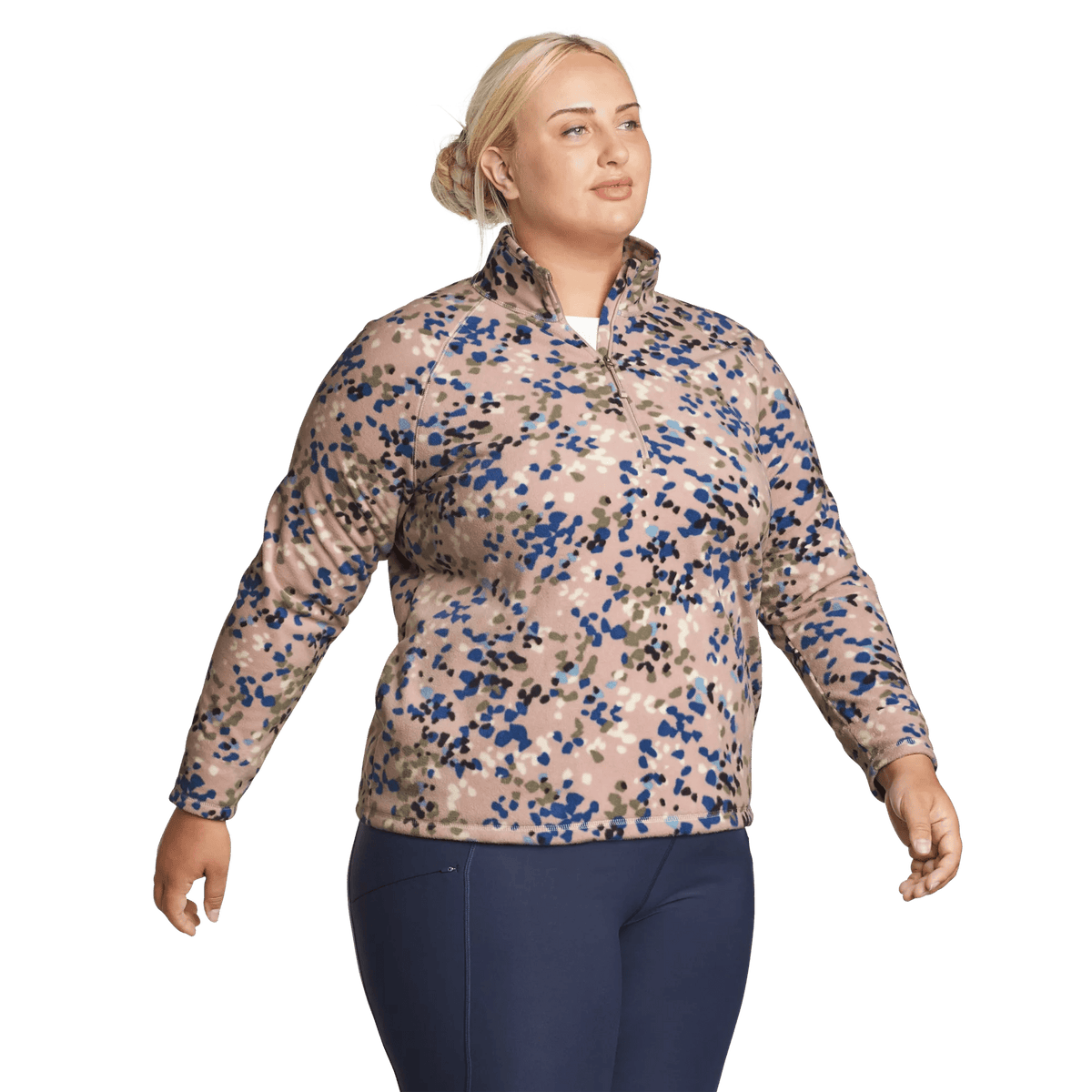 Women's Quest Fleece 1/4-Zip Pullover – Printed