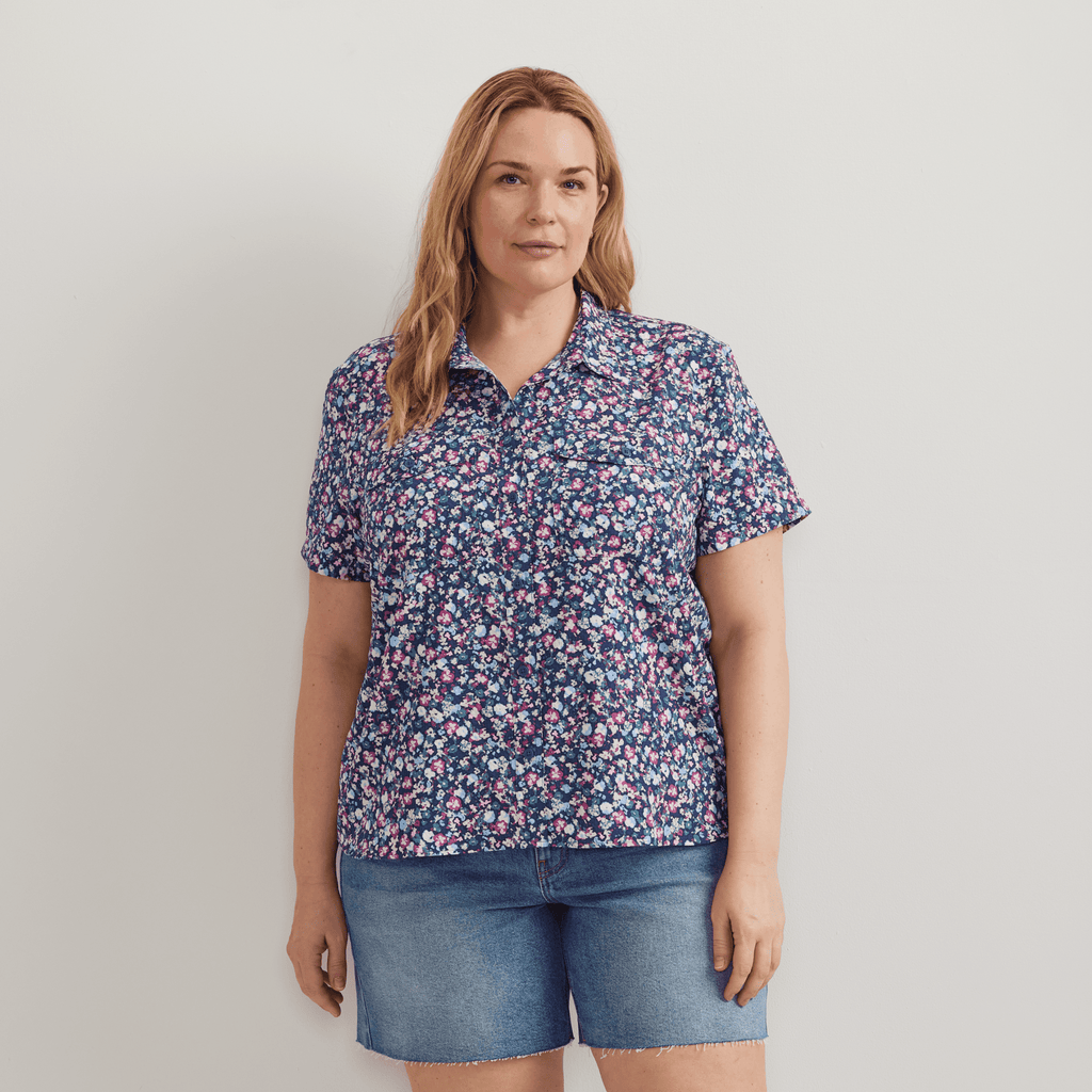 Women's Mountain 3.0 Short-Sleeve Shirt – Print