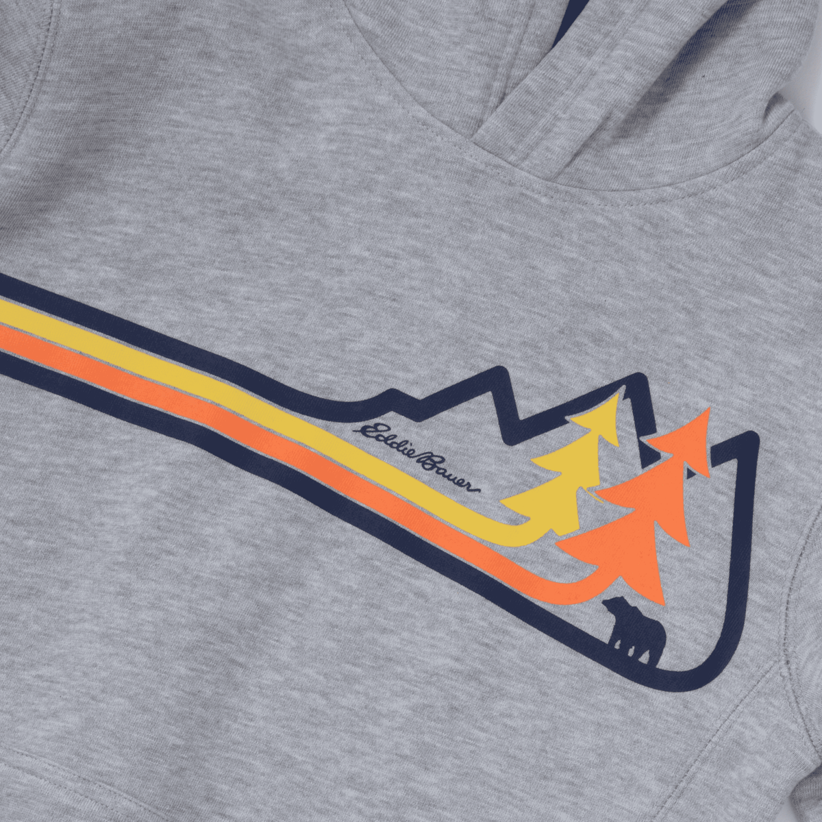 Boys Graphic Camp Fleece Hoodie