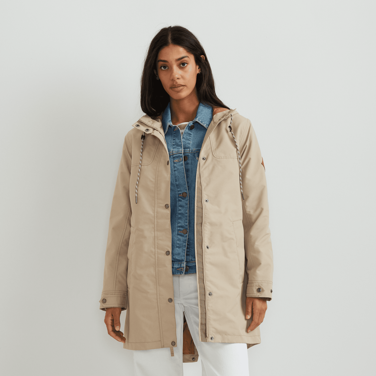 Women's Charly Waterproof Hooded Rain Parka