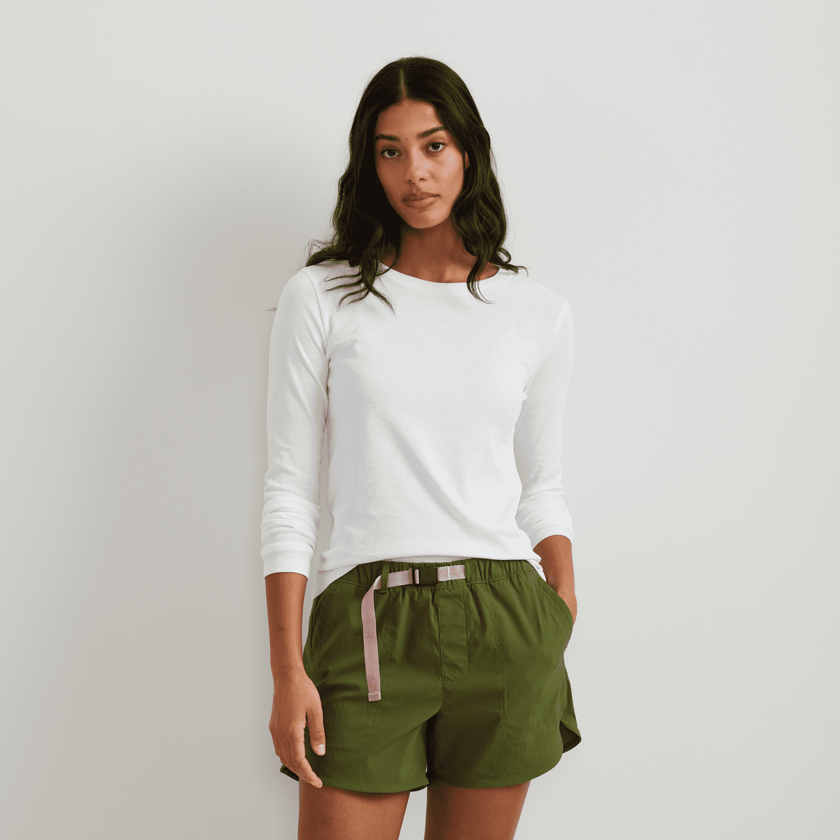 Women's Everyday Long-Sleeve Crewneck T-Shirt