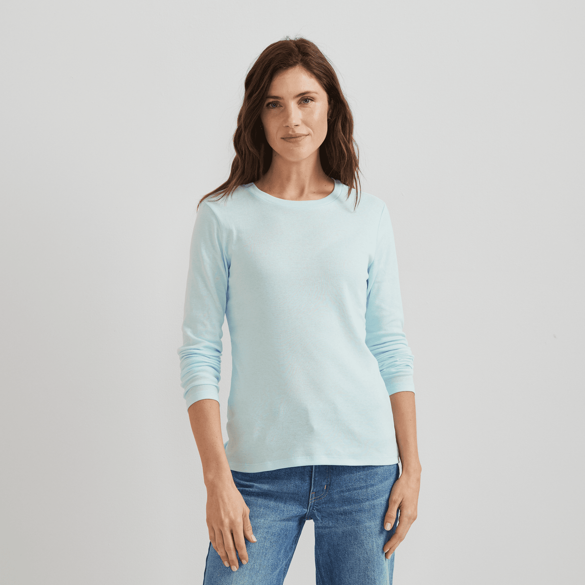 Women's Everyday Long-Sleeve Crewneck T-Shirt