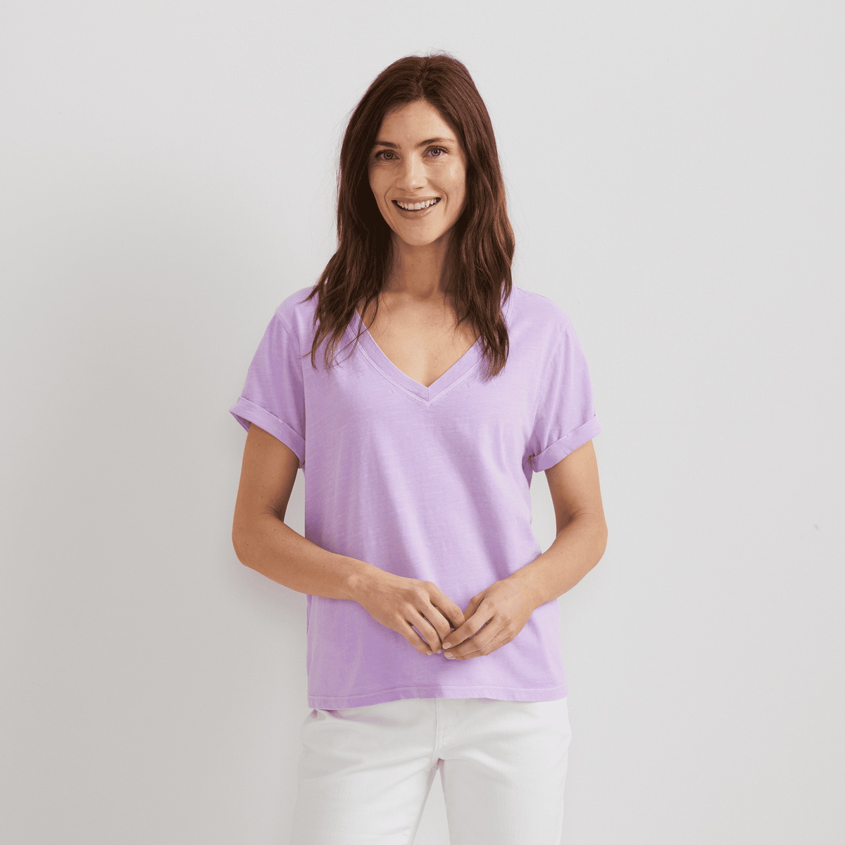 Women's Sunwashed V-Neck T-Shirt