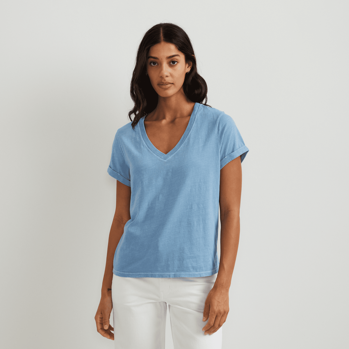 Women's Sunwashed V-Neck T-Shirt