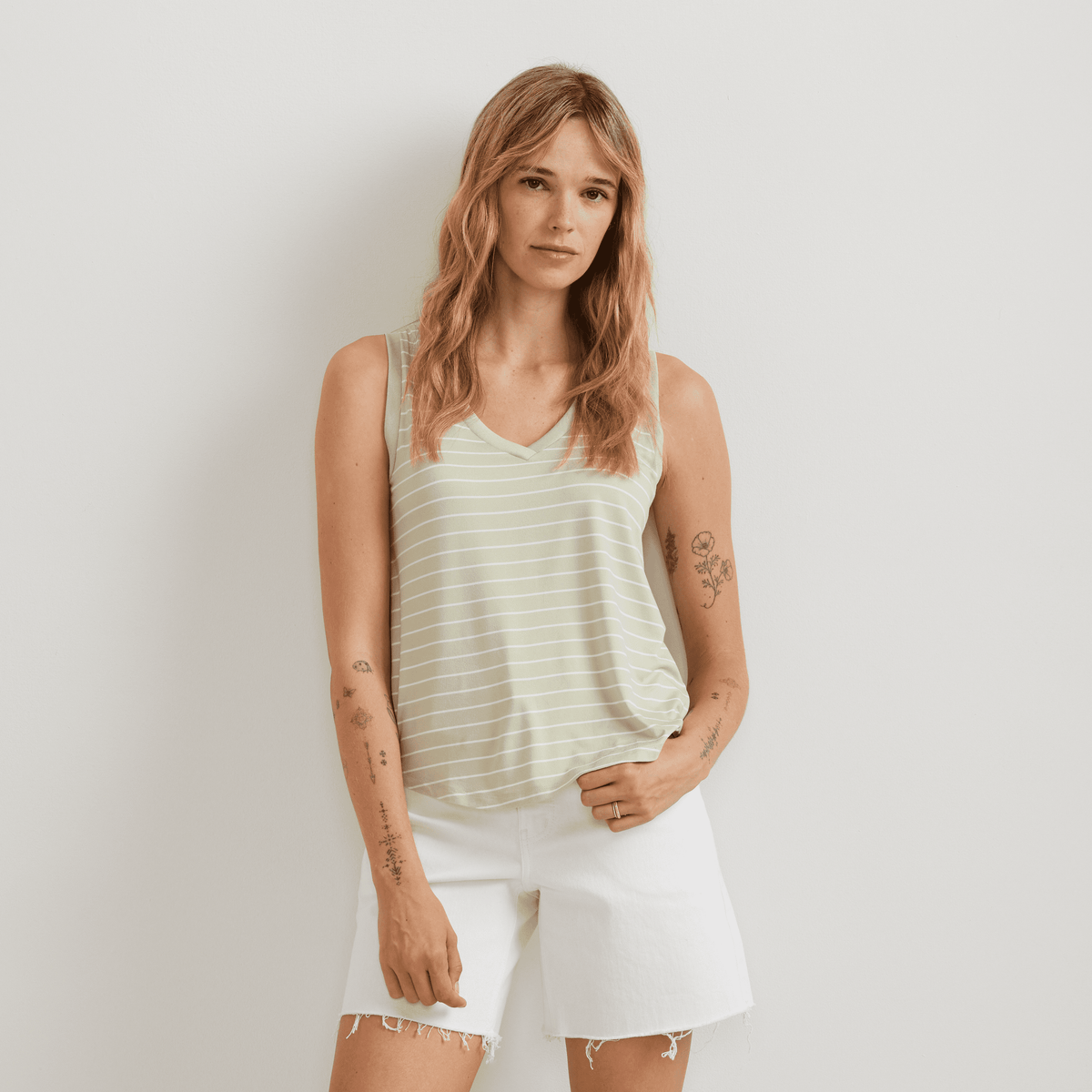 Women's Surreal V-Neck Travel Tank
