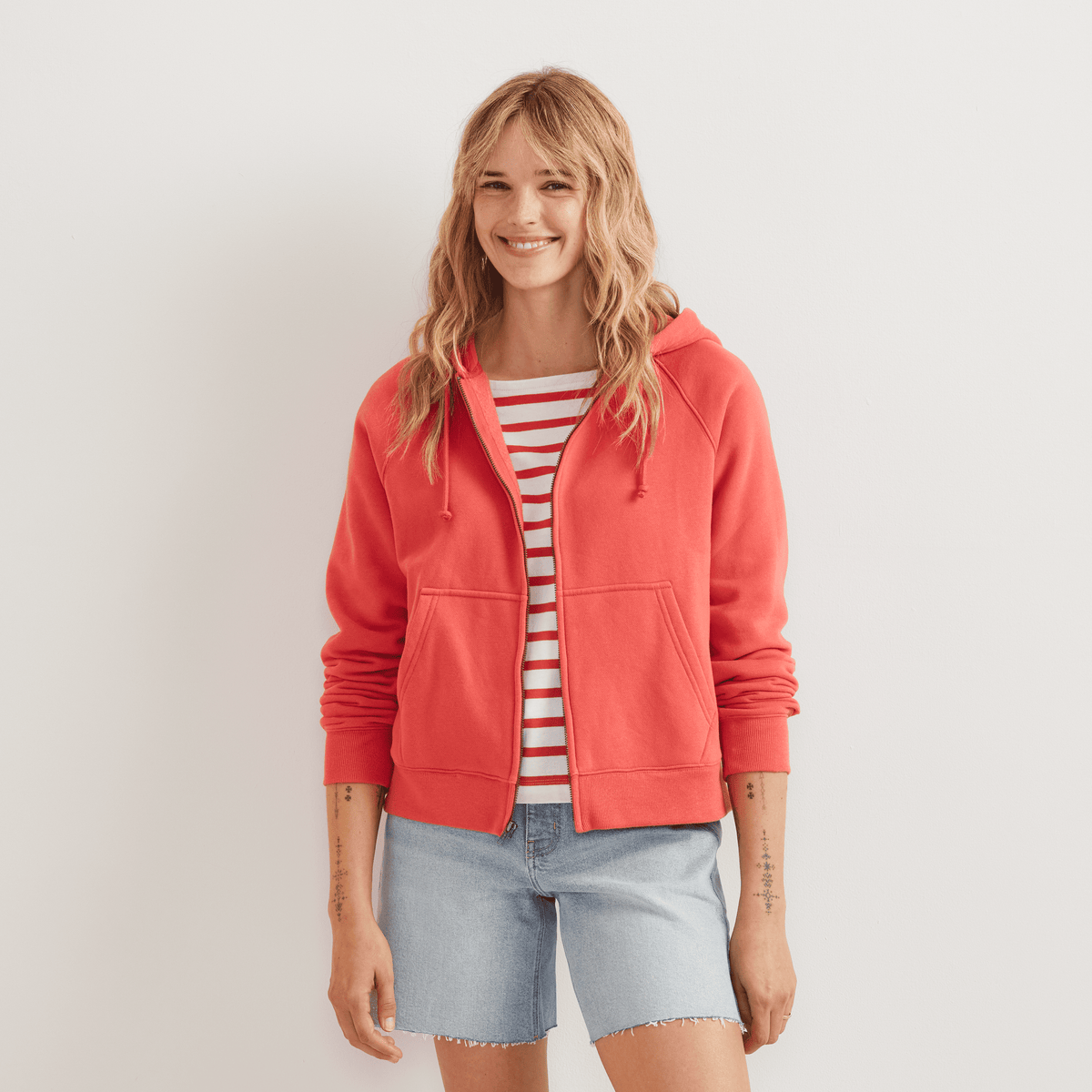 Women's Vintage Soft Full-Zip Hoodie