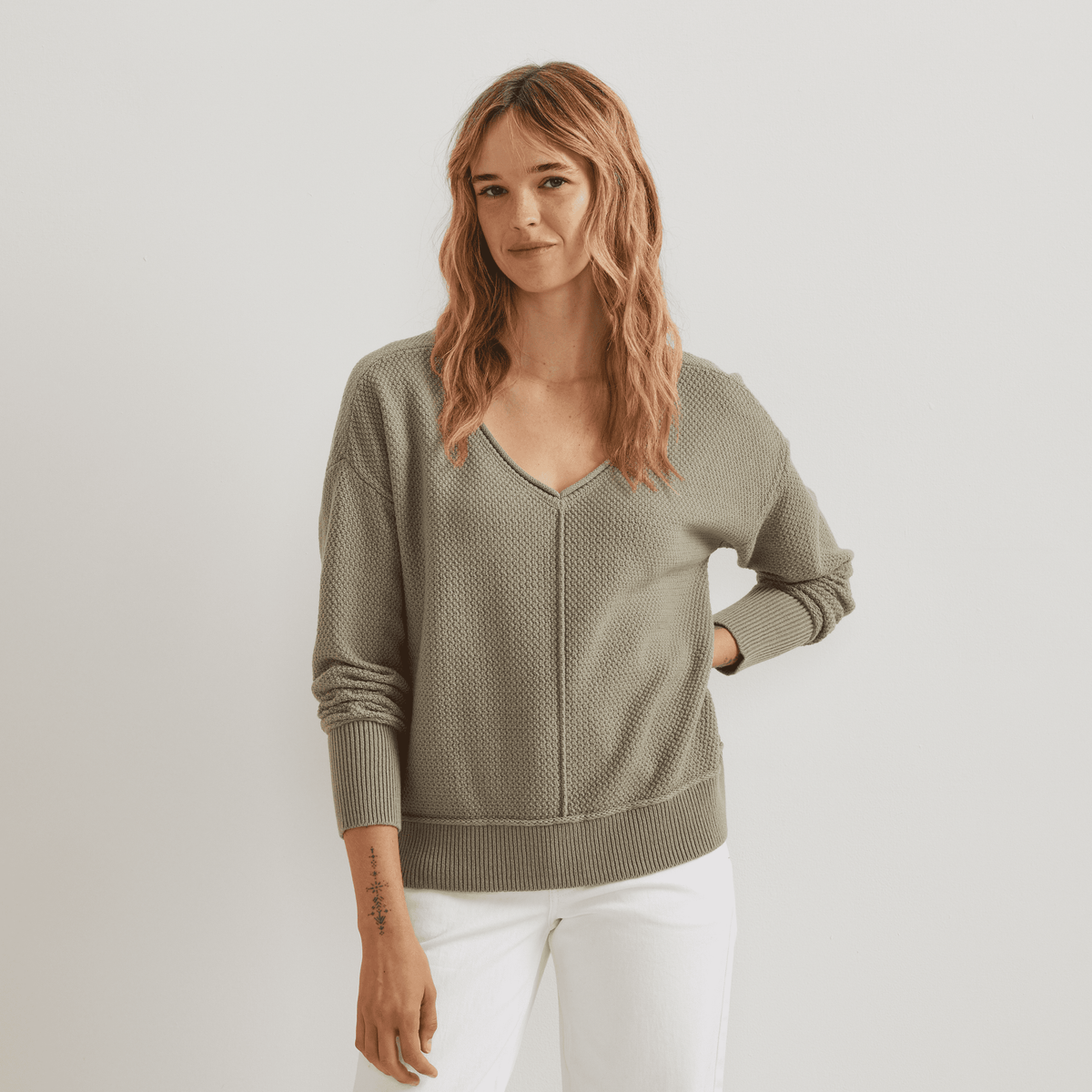 Women's V-Neck Sweater